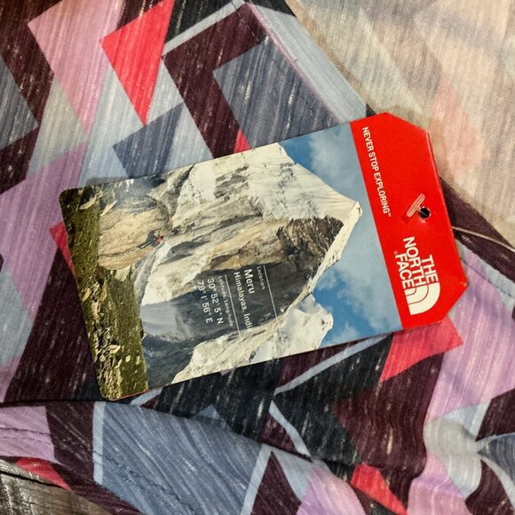 The North Face Women’s EZ Tee Dress Geometric Tribal Print Medium - Picture 8 of 10